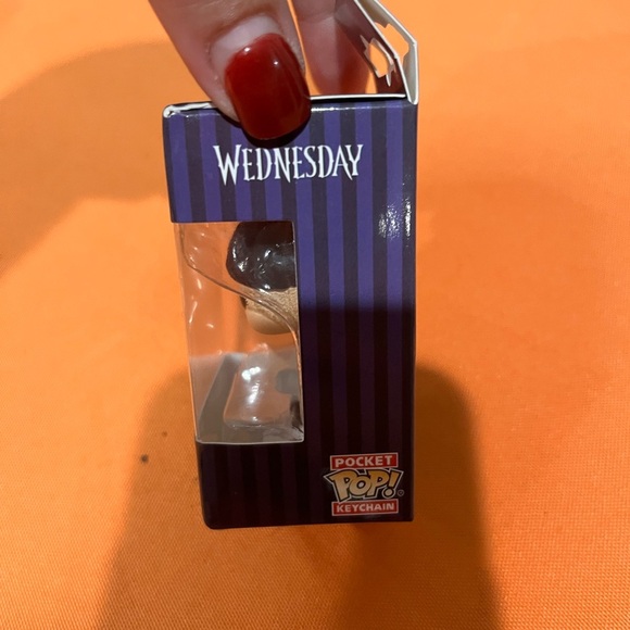 Wednesday Addams Pocket Pop Keychain - Black and Gray - Picture 8 of 14